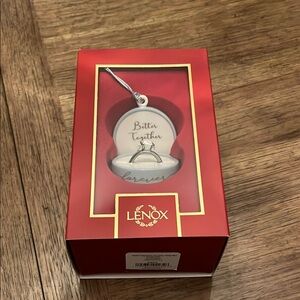 Lenox “Better Together” Ornament  Engagement ornament 2024